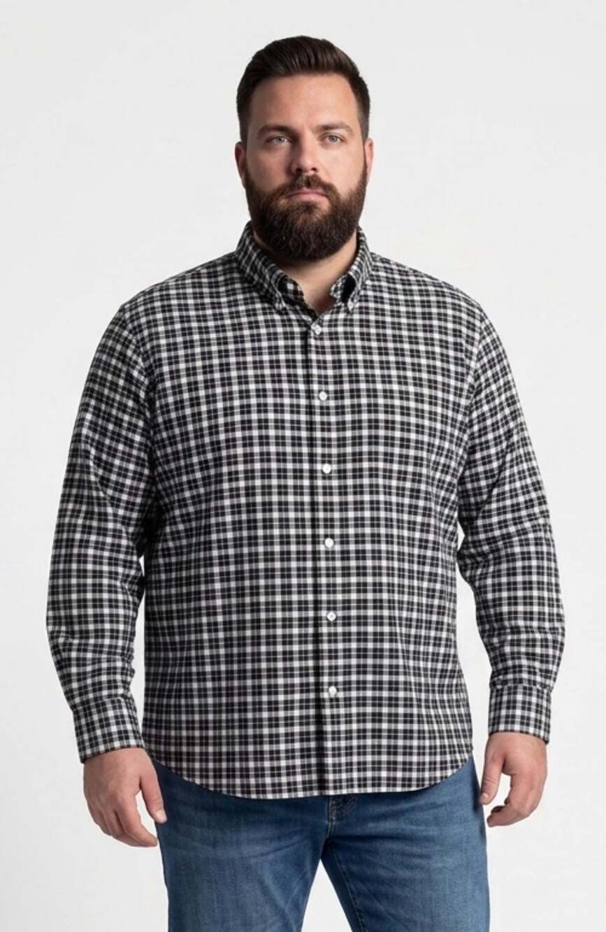 Lauren Ralph Lauren Soft Stretch Regular Fit Button-Down Plaid Shirt